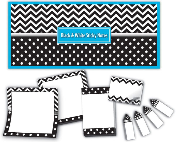 Black & White Sticky Notes XTCR5834