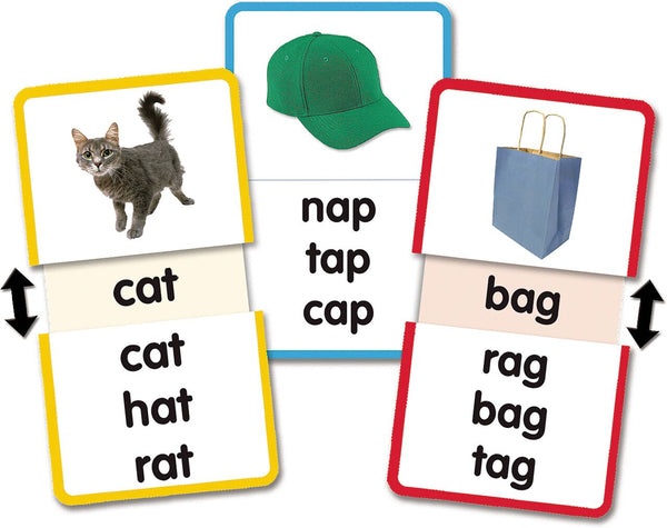 Short A Word Families Slide  Learn Flash Cards XTCR6557
