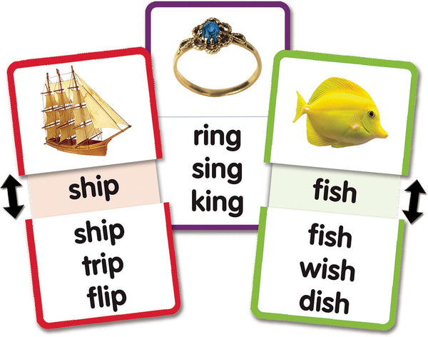 Short I Word Families Slide  Learn Flash Cards XTCR6560