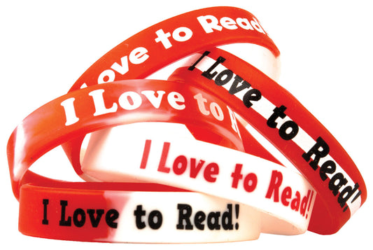 Fancy I Love To Read Wristbands XTCR6566