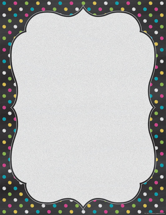Chalkboard Brights Blank Chart XTCR7533