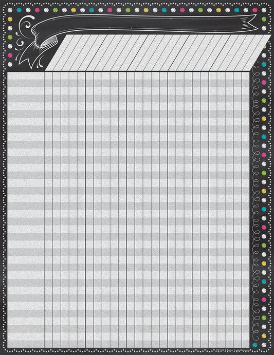 Chalkboard Brights Incentive Chart XTCR7564