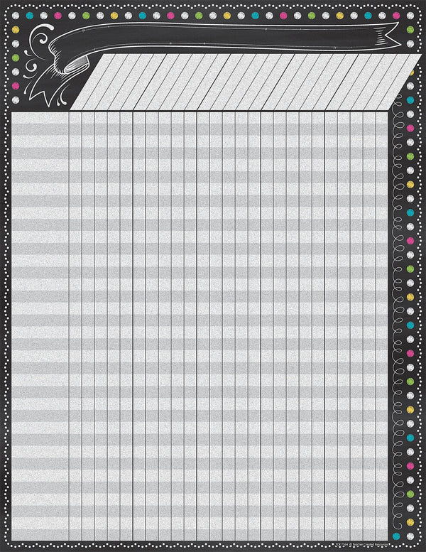 Chalkboard Brights Incentive Chart XTCR7564