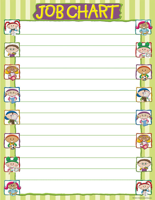 Job Chart XTCR7624