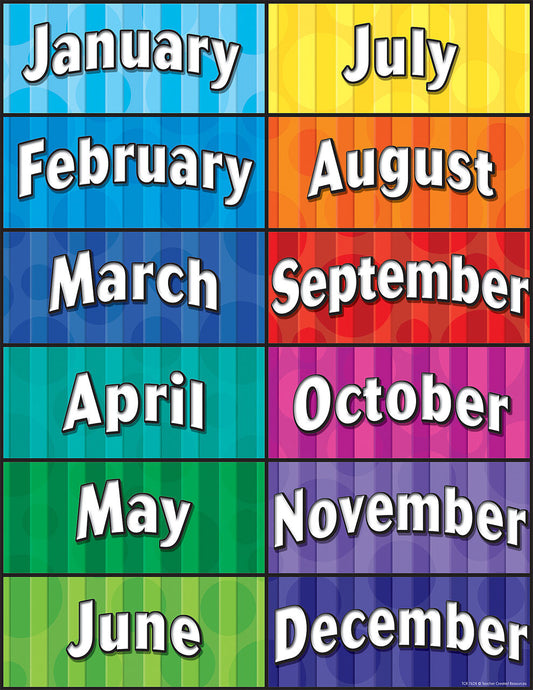 Month Of The Year XTCR7628