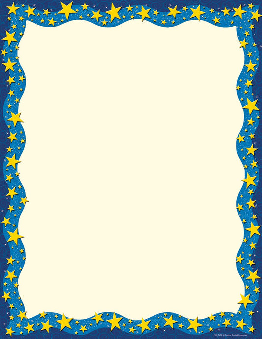 Teacher Created Resources Starry Night Chart XTCR7675