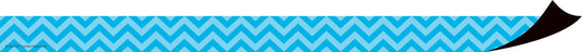Aqua Chevron Magnetic Strips XTCR77140