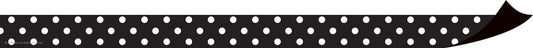 Black Polka Dots Magnetic Strips XTCR77142