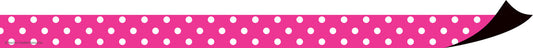 Hot Pink Polka Dots Magnetic Strips XTCR77143