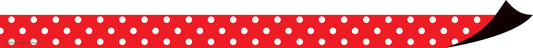 Red Polka Dots Magnetic Strips XTCR77144