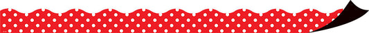 Red Polka Dots Magnetic Borders XTCR77255