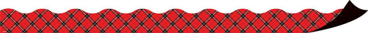 Red Plaid Magnetic Borders XTCR77259