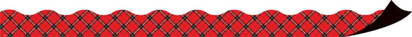 Red Plaid Magnetic Borders XTCR77259