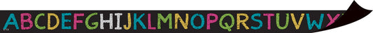 Chalkboard Brights Alphabet Magnetic Strips XTCR77262