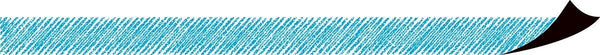 Aqua Scribble Magnetic Border XTCR77291