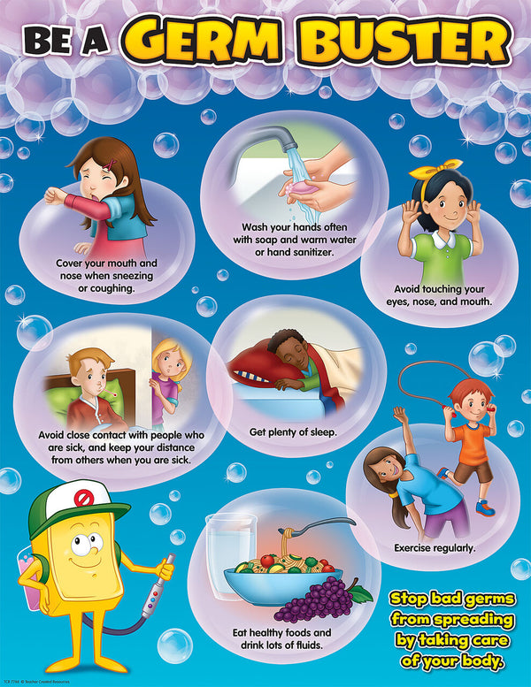 Be A Germ Buster Chart XTCR7744