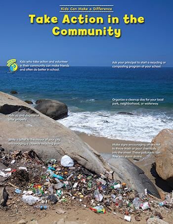 Take Action In The Community Kids Can Make A Difference Environmental Chart XCTP1523