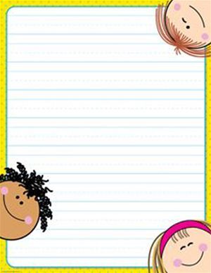 Stick Kids Primary Notebook Paper Chart XCTP4339
